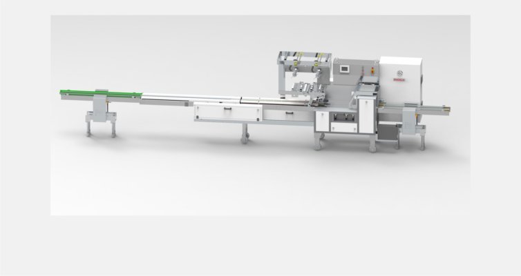 LOGIPAC 51S HIGH SPEED FLOW WRAP MACHINE FOR BATH SOAP